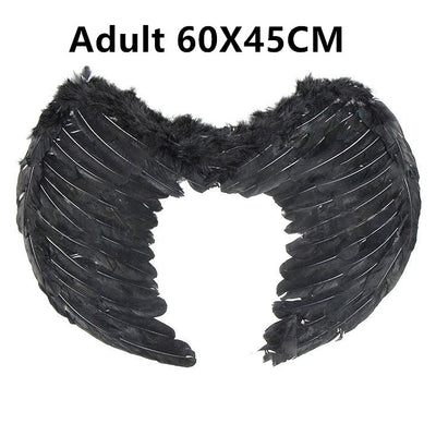 Alas de Ángel para Disfraz Infantil - Accesorios de Actuación Halloween - Image 8