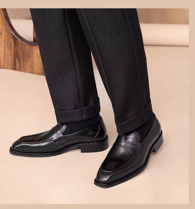 Zapatos Casuales de Cuero Genuino para Hombre - Outdoor - Image 62
