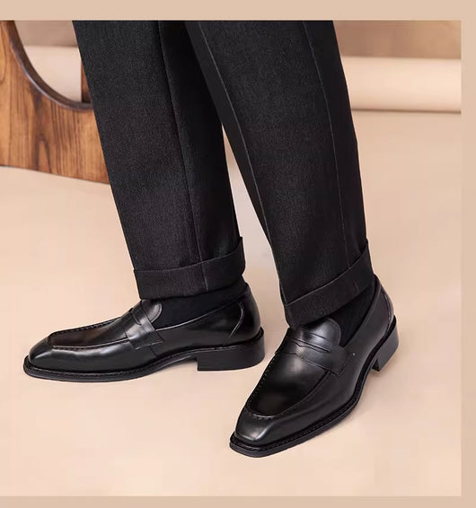Zapatos Casuales de Cuero Genuino para Hombre - Outdoor - Image 62