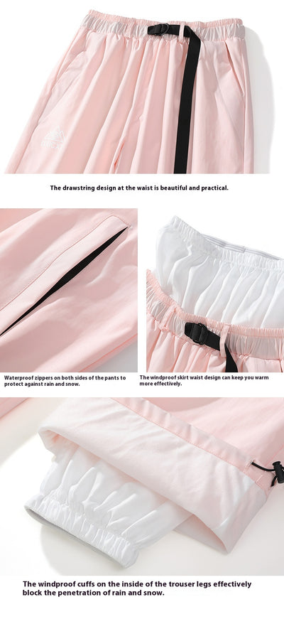 Conjunto de Abrigo Impermeable para Pareja - Chaqueta y Pantalón Térmico para Deportes de Invierno - Image 29