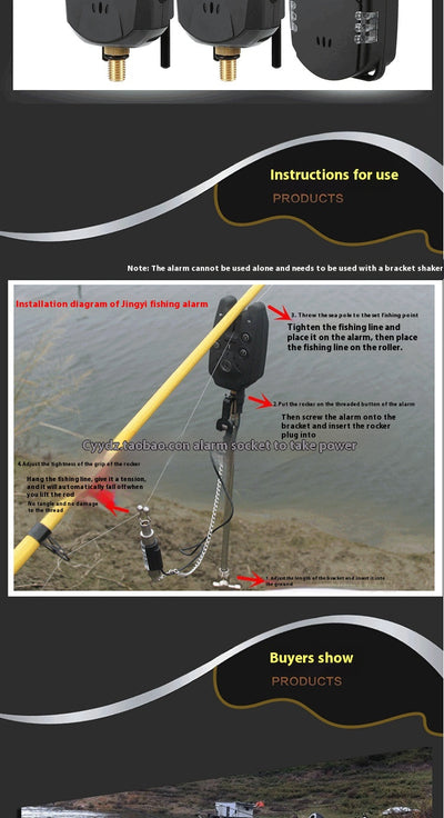 Alarma Electrónica Inalámbrica para Pesca - Image 15