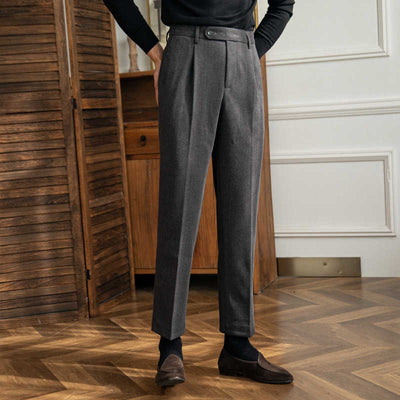 Pantalones Rectos Gruesos para Otoño e Invierno - Image 11