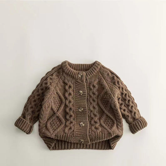Suéter Tejido Acolchado para Bebé - Abrigo Grueso de Estilo - Image 11
