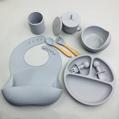 Set de Alimentación Complementaria con Ventosa y Tazón de Silicona - 9 Piezas - Image 5