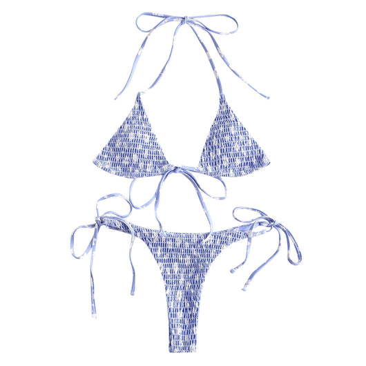 Bikini Estampado Dividido Europeo Americano para Mujer - Image 20