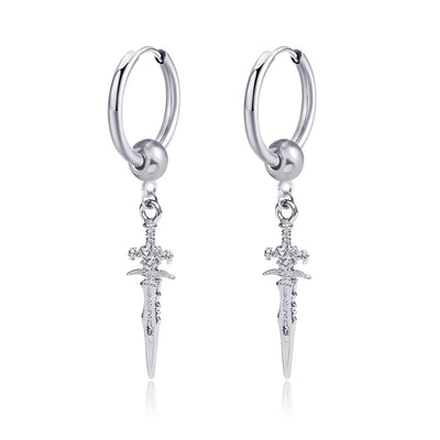 Aretes Vintage Personalizados para Hombre con Diseño de Flecha - Image 21