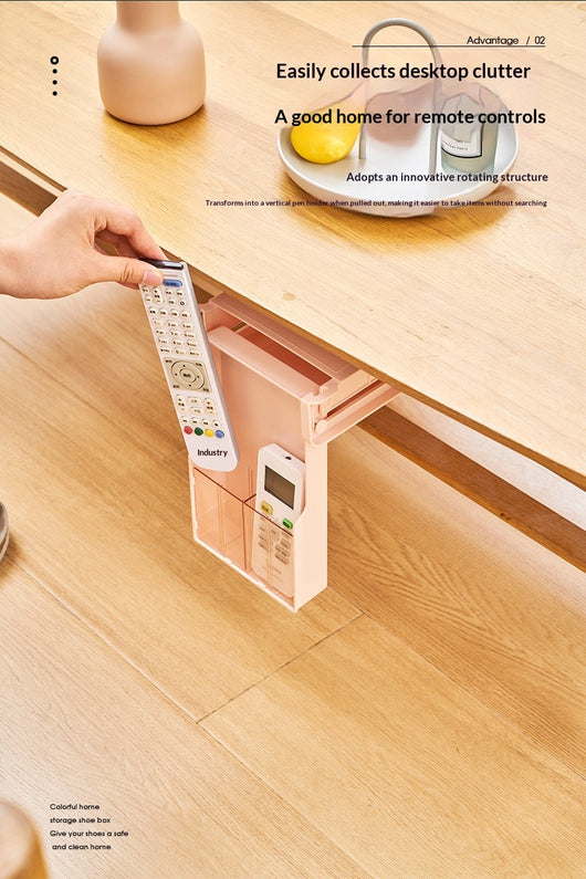 Organizador Oculto Bajo Escritorio con Cajón Deslizable - Image 14
