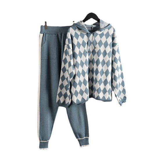 Conjunto Deportivo Casual con Capucha - Traje de Dos Piezas