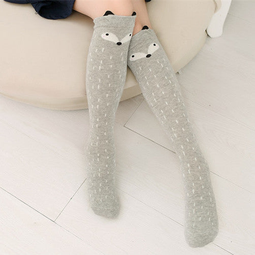Calcetines hasta la rodilla con diseño estéreo para niños - Image 9