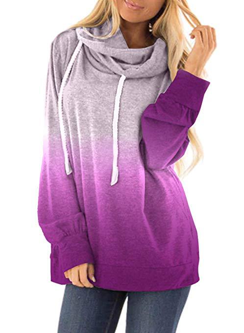 Sudaderas bicolores de moda para mujer - Image 11
