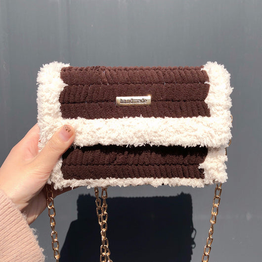 Bolso de Lana Elegante Estilo Iceberg para Mujer - Image 21