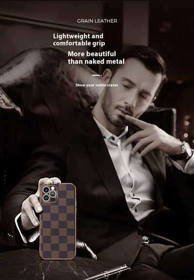 Funda Protectora Cuadros Plateados para Teléfono - Image 12