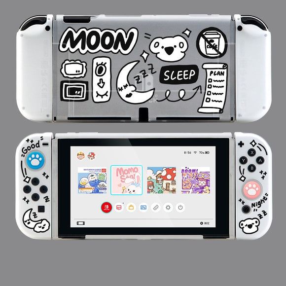 Funda Protectora de Silicona Transparente para Consola de Videojuegos