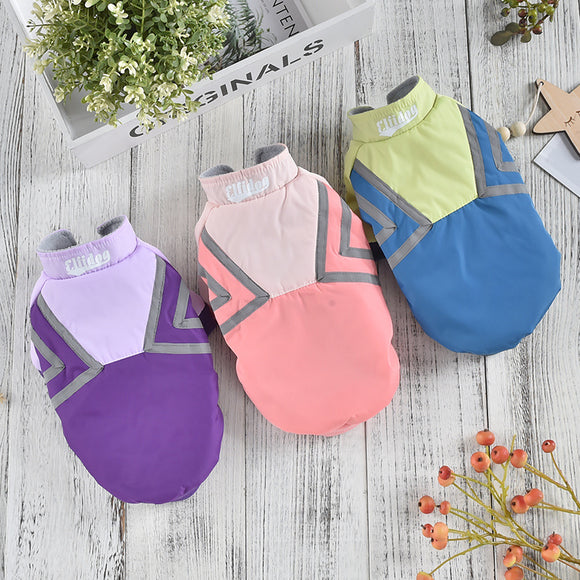Chaqueta Reflectante para Cachorros con Costuras de Seguridad