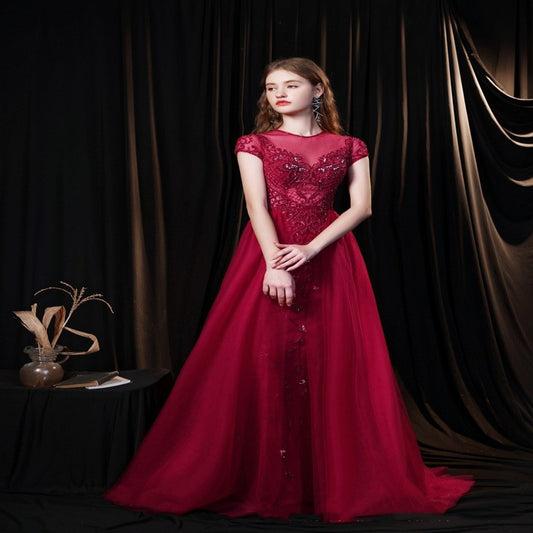 Vestido de Noche Lujo Pesado Sen French Dream - Image 2