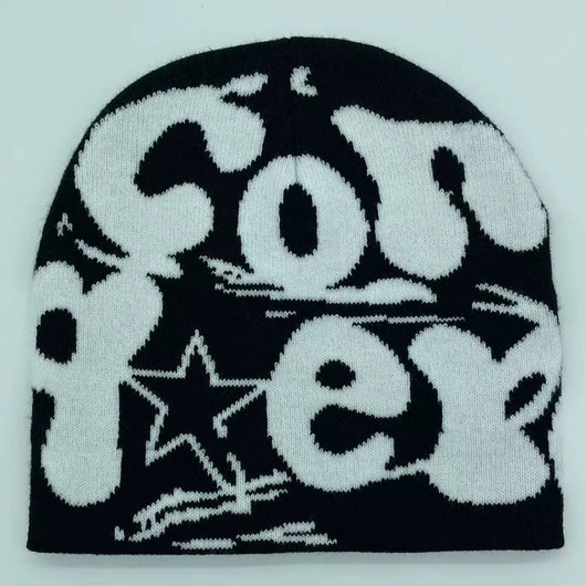 Gorro Tejido Reversible Doble Cara con Patrón Jacquard de Lana - Image 27