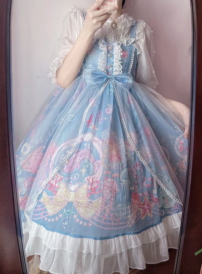 Vestido Lolita JSK con Tirantes Diseño Original - Falda Verano - Image 3
