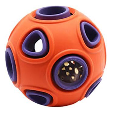 Pelota Interactiva para Perros con Sonido y Campana - Juguete Resistente para Masticar - Image 2
