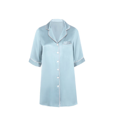 Camisón de Seda Midi para Primavera y Verano - Pijama Elegante para el Hogar - Image 5