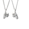 Hip-hop Magnet Game Console Handle Retro Personality Titanium Steel Necklace Plateado