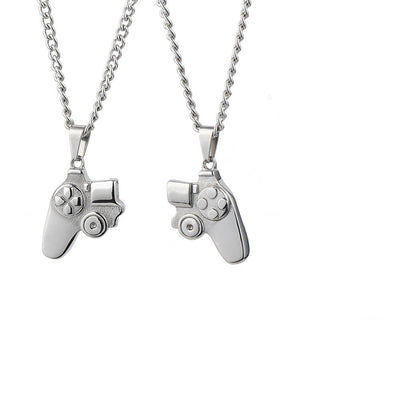 Cadena Hip-hop Consola Retro en Acero Titanio - Estilo Urbano Personalizado - Image 4