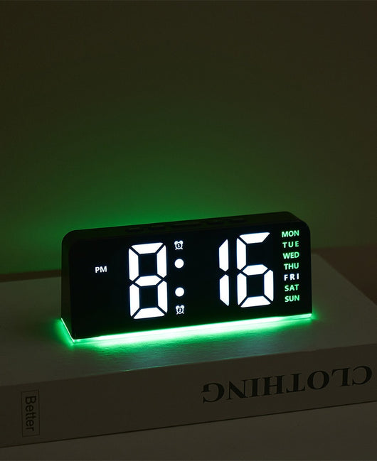 Reloj LED Ambiental con Luz Inteligente - Image 27