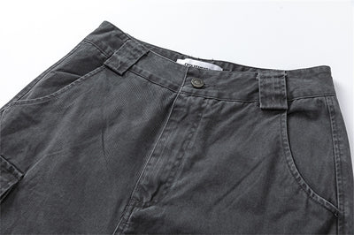 Pantalones Holgados Rectos de Cintura Alta con Pliegues y Detalles Gastados - Image 10