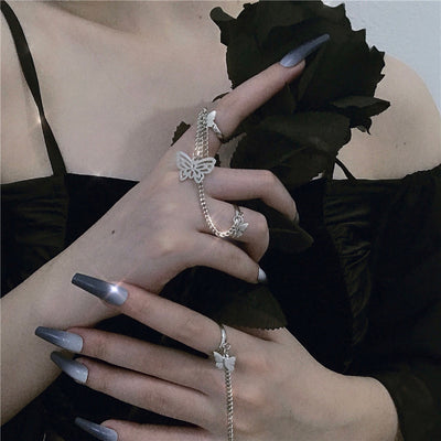 Anillo de Dos Dedos Diseño Exclusivo Efecto Frío y Viento - Image 6
