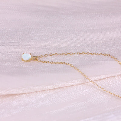 Collar Colgante Ópalo Lujo Temperamento Femenino - Image 11