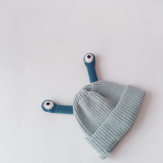 Gorro de Punto para Niños Diseño de Rana Estilo Coreano - Image 8