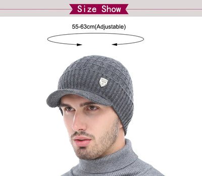 Gorro Tejido Plisado para Abrigarte en Invierno - Image 19