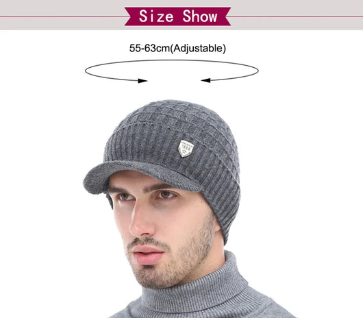 Gorro Tejido Plisado para Abrigarte en Invierno - Image 19