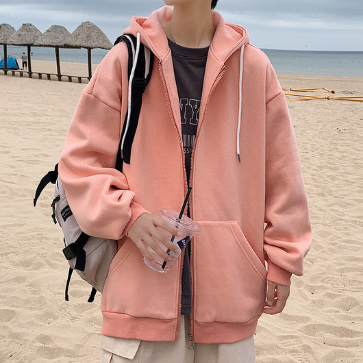 Chaqueta Hoodie Casual con Cierre para Hombre - Image 12