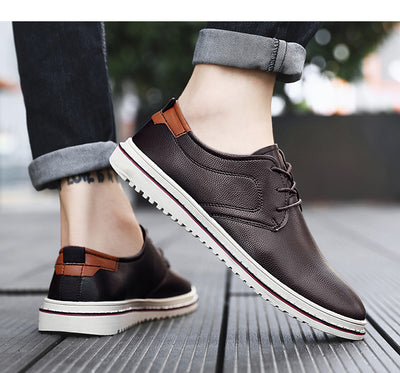 Zapatos de Cuero Genuino para Hombre Estilo Británico - Image 11