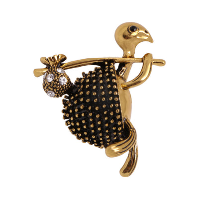 Broche Tortuga Elegante con Diamantes Incrustados - Image 7