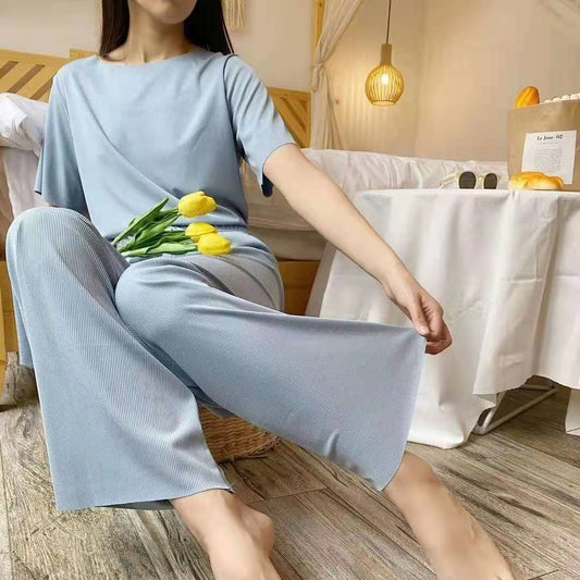 Pijama de Verano para Mujer - Conjunto Cómodo de Dos Piezas - Image 2