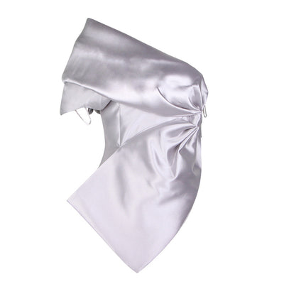 Blusa de Seda con Pliegues en Hombros - Image 6