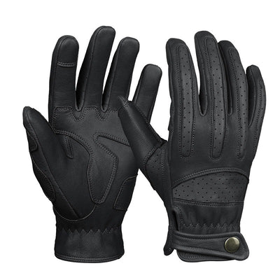 Guantes de Motociclista Piel de Oveja Retro Clásico - Image 6