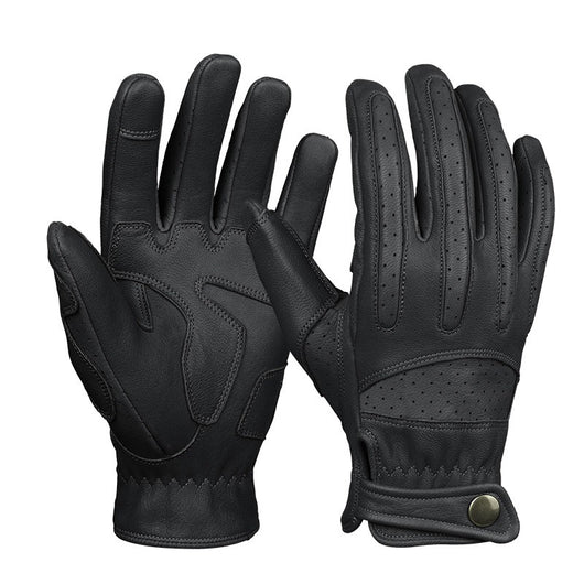 Guantes de Motociclista Piel de Oveja Retro Clásico - Image 6