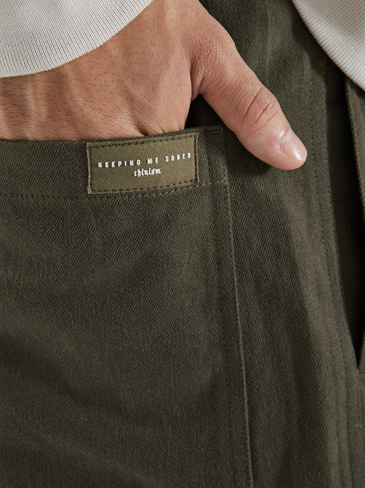 Pantalones Casuales Hombre Tendencia Americana Cintura Ajustable - Image 11