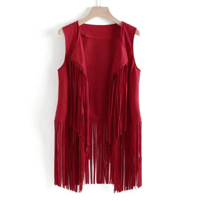 Chaleco Sleeveless con Borlas para Mujer - Image 10