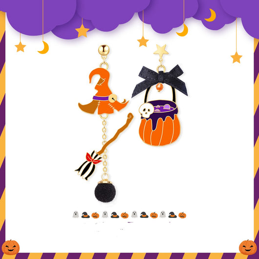 Aretes con Diseños de Halloween - Image 10