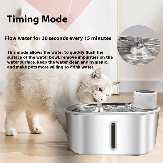 Fuente de Agua Automática para Mascotas con Sensor Infrarrojo - Image 3