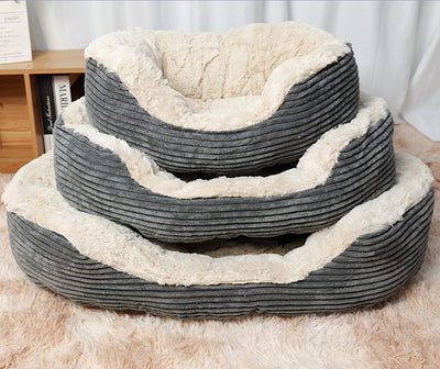 Cama Térmica Ovalada Acolchada para Perros y Gatos - Confort Invernal - Image 9