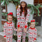 Pijamas Familiares Estampado Alce - Conjunto Papás e Hijos