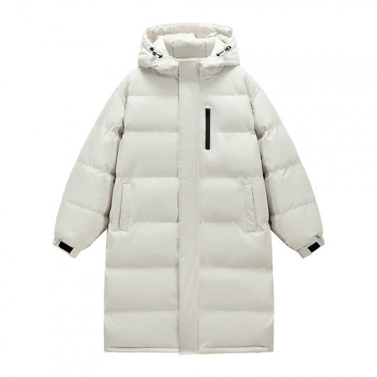 Abrigo Largo para Invierno con Cuello de Pelaje Acolchado - Image 6