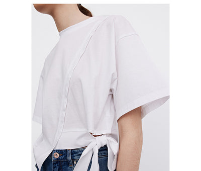 Playera Básica de Algodón para Mujer - Cuello Redondo, Corte Ajustado y Suave - Image 7