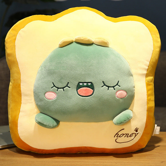 Cojín de Sofá Pan Tostado - Almohada Decorativa Suave