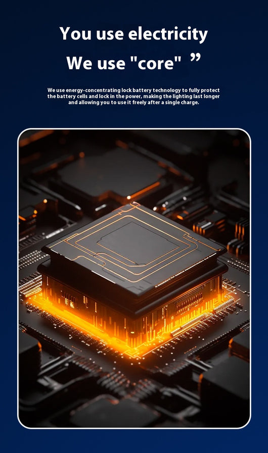 Linterna Táctica de Potencia Zoom Telescópico con Pantalla Digital - Image 12