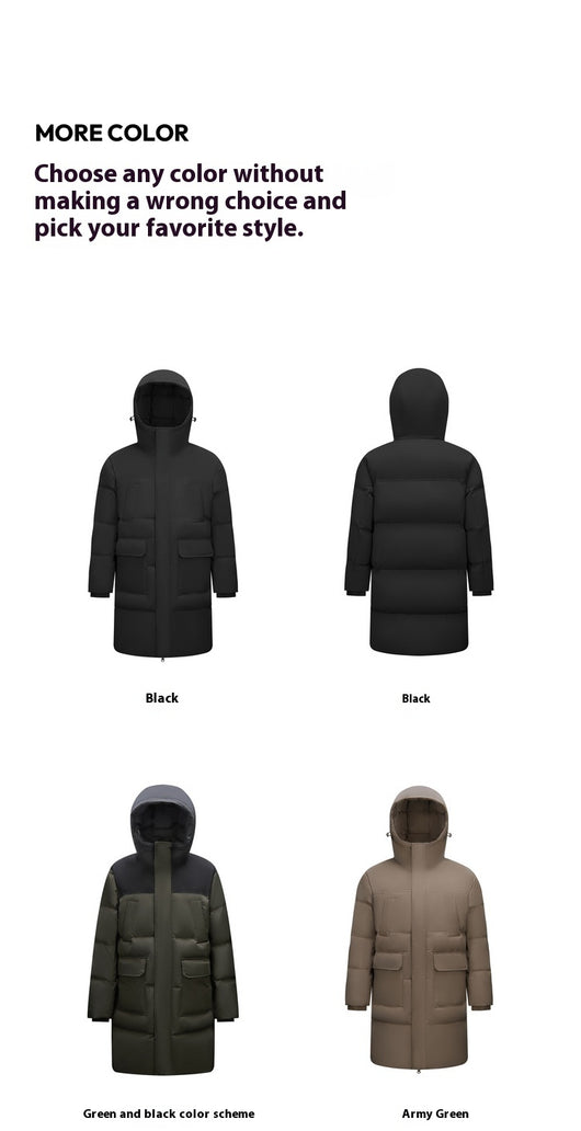 Abrigo Impermeable Grueso para Parejas - Protección Total en Invierno - Image 15